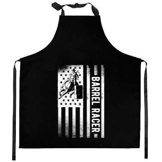 Barrel Racing Barrel Racer Kitchen Aprons