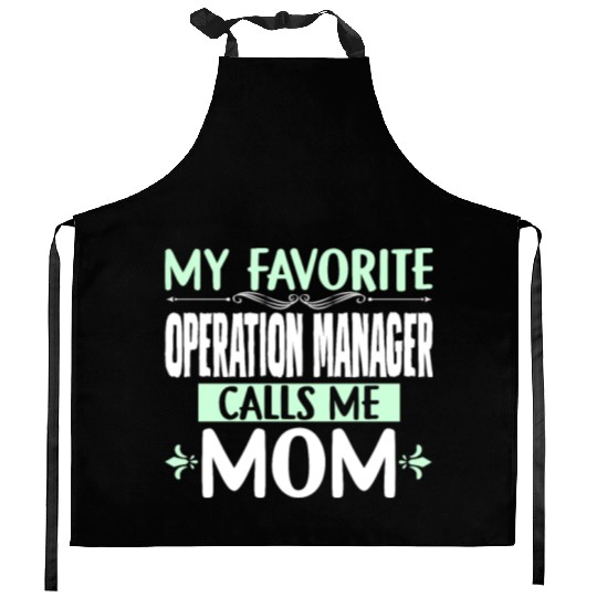 Mother Best Business Manager Kitchen Aprons
