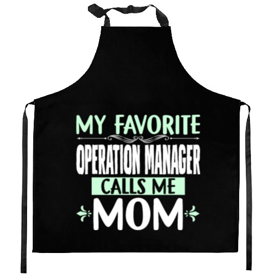 Mother Best Business Manager Kitchen Aprons