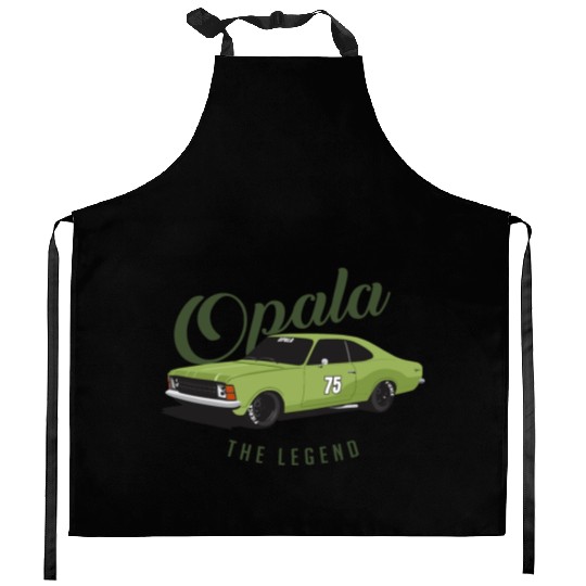 THE LEGEND OPALA CAR VINTAGE Kitchen Aprons