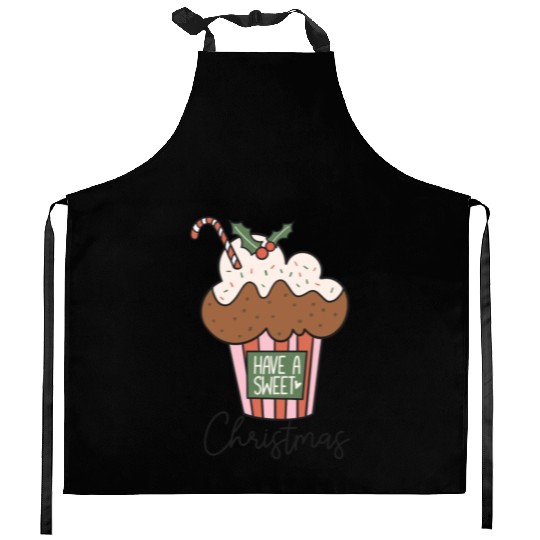 Have a Sweet Christmas Hot Chocolate Kitchen Aprons