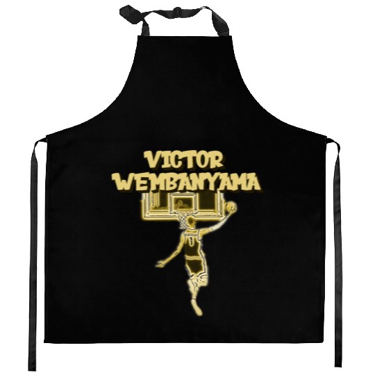 VICTOR WEMBANYAMA FRENCH BASKETBALL PLAYER DRAFT Kitchen Aprons