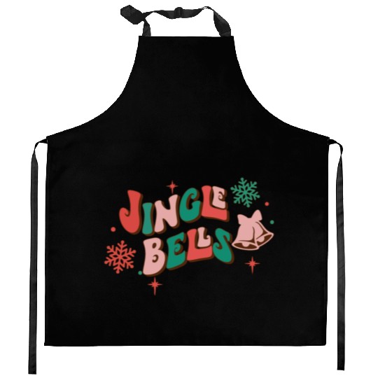 Jingle Bells Christmas Kitchen Aprons