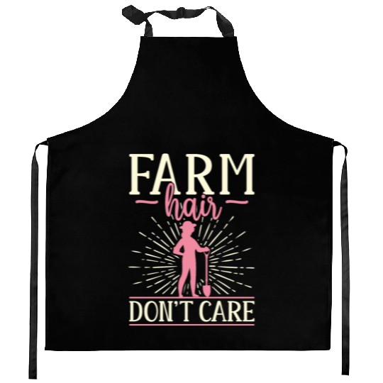 Farming Farmer Girl Female Farm Kitchen Aprons