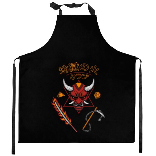 Asian Hellfire Kitchen Aprons