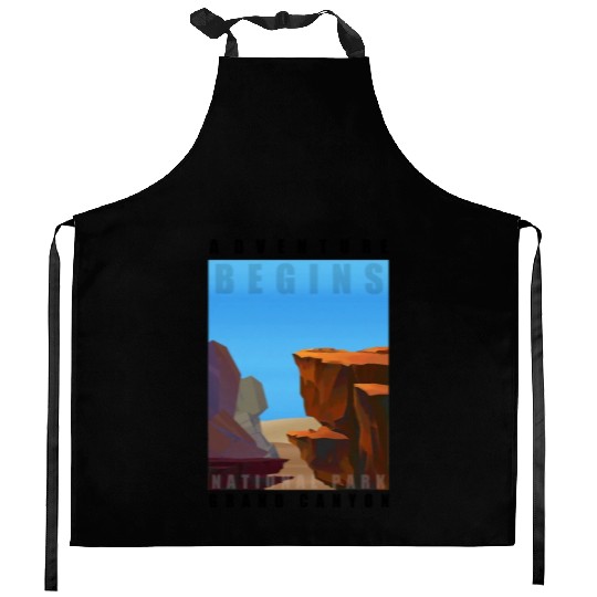 Adventure Grand Canyon cool design Kitchen Aprons