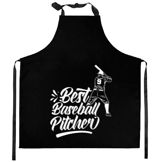 Best Baseball Pitcher Ever Player Sayings Hobby Kitchen Aprons