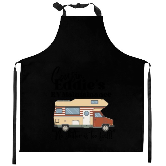 Cousin Eddie's RV Maintenance Kitchen Aprons