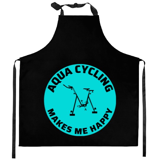 Aqua Cycling Swimming Pool Fitness Training Coach Kitchen Aprons