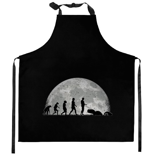 Robotic Lawnmower Evolution Moon Kitchen Aprons