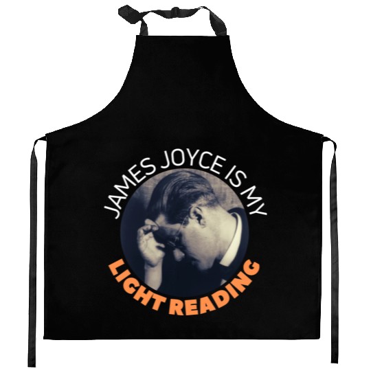 James Joyce Is My Light Reading. Kitchen Aprons