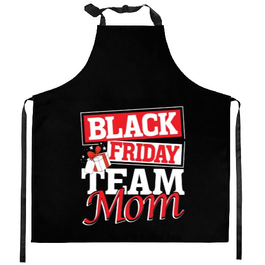 Black Friday Team Mom Kitchen Aprons