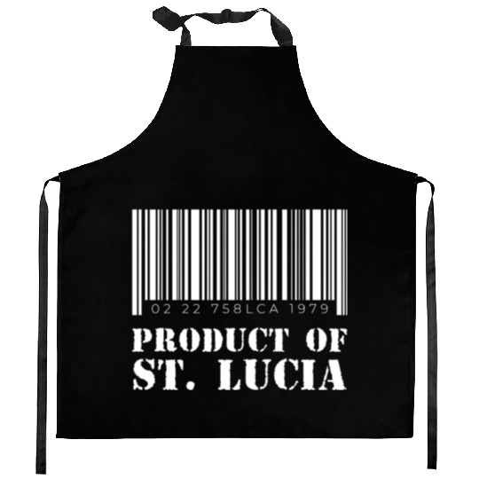 Product of St. Lucia (White) Kitchen Aprons
