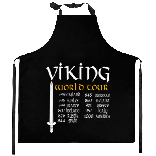 Viking World Tour Kitchen Aprons