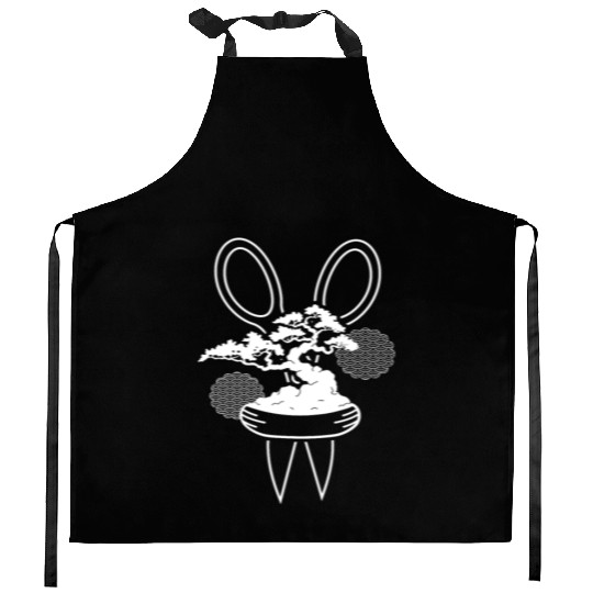 Bonsai Scissors Tree Garden Kitchen Aprons