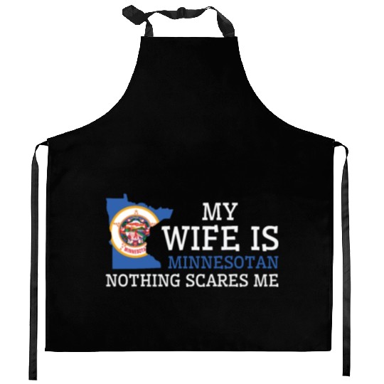 Nothing Scares Me Minnesotan Wife Minnesota Kitchen Aprons