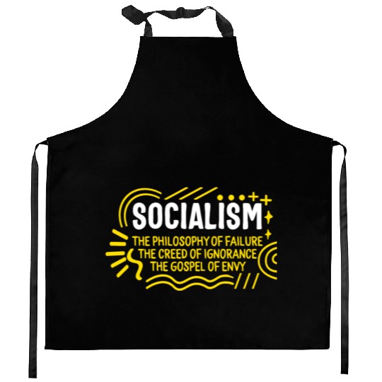 Socialist Kitchen Aprons, Socialism Definition Kitchen Aprons,