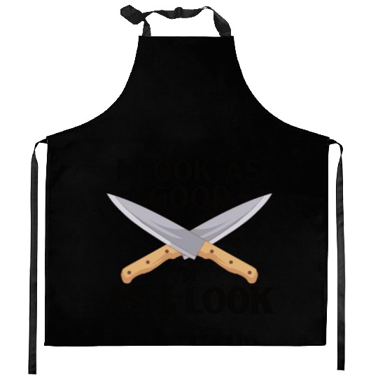 Chef Cook Kitchen Restaurant Knives Cookout Kitchen Aprons
