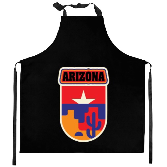 US States Arizonna Kitchen Aprons