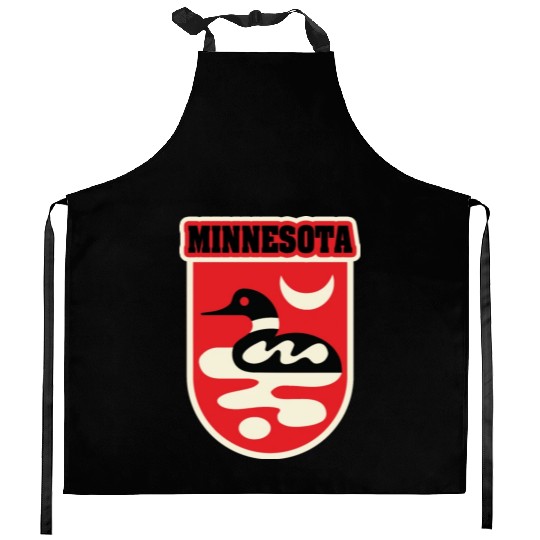 US States MINNESOTA Kitchen Aprons