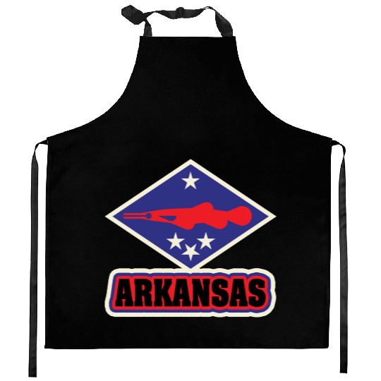 US States ARKANSAS Kitchen Aprons