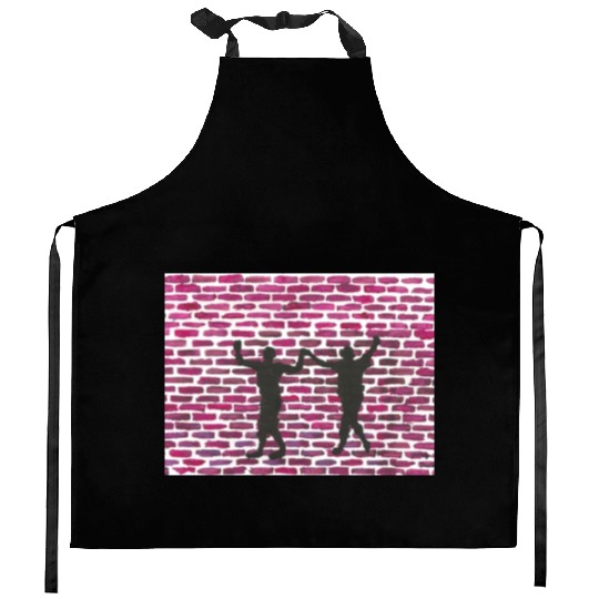 Black magic holyhock online by Yeshaya Dank Kitchen Aprons