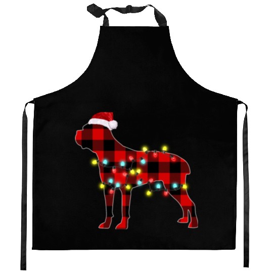 Cane Corso Christmas Dog Lover Pajamasa Kitchen Aprons