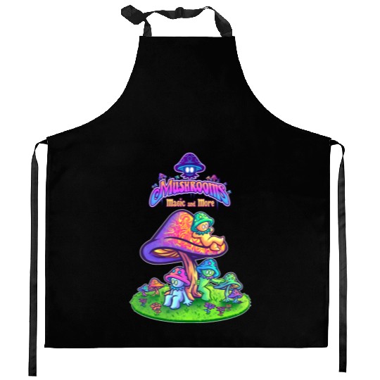 Mushrooms, Magic, & More | Promo Kitchen Aprons