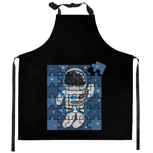 Autism Spaceman Astro Cosmo Space Lover Autism Awa Kitchen Aprons