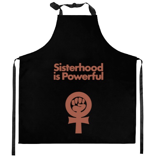 Sisterhood is Powerful Kitchen Aprons