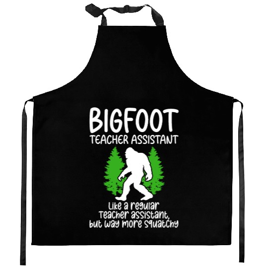 Bigfoot Party Supplies Bigfoot Teacher Assistant Kitchen Aprons