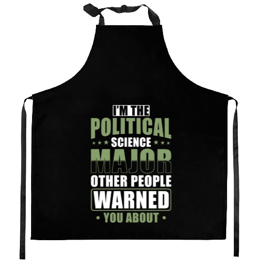 Political Science Major Kitchen Aprons