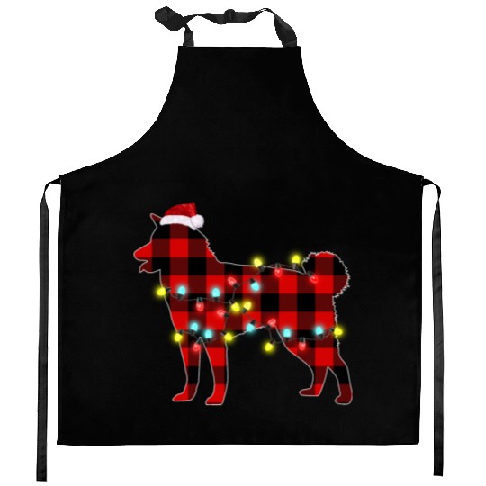 Shiba Inu Christmas Dog Lover Pajamas Kitchen Aprons
