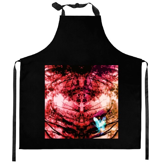 Forest Mandala Kitchen Aprons