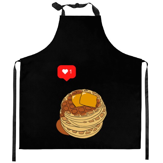 Waffle lover Kitchen Aprons