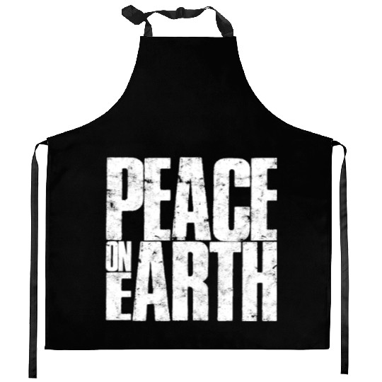 Peace on Earth - peace Kitchen Aprons