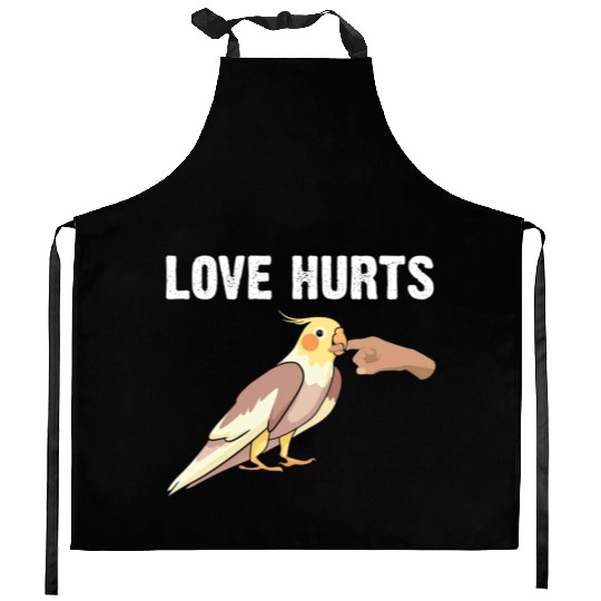 Love Hurts Kitchen Aprons