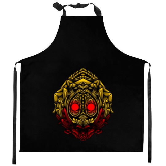 Kukang Final Boss Kitchen Aprons