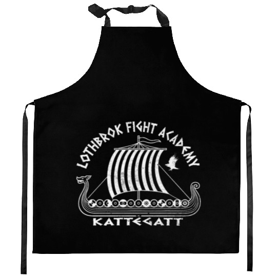 Lothbrok Fight Academy Kattegat Vikings Floki Kitchen Aprons