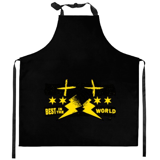 CM Puunk Best In The World Kitchen Aprons