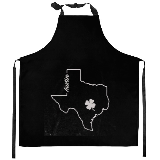 AUSTIN TEXAS SAINT Kitchen Aprons