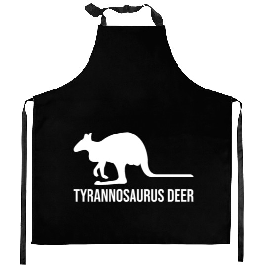 Funny Kangaroo Tyrannosaurus Deer Kitchen Aprons