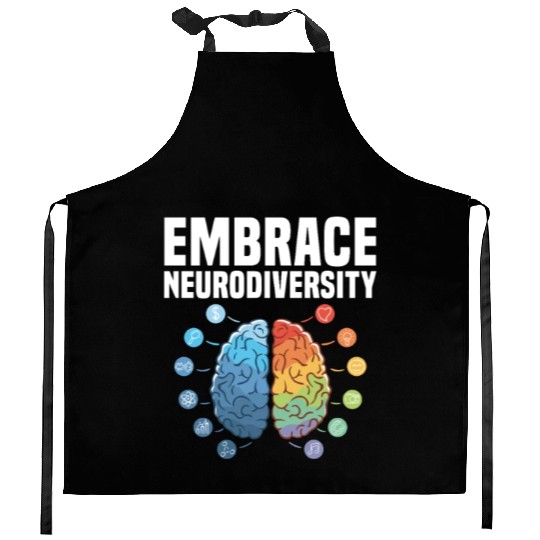 Embrace Neurodiversity Kitchen Aprons