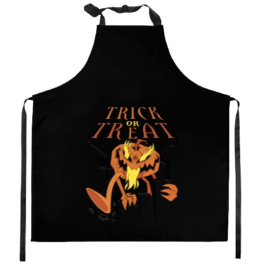 Halloween Trick or treat Kitchen Aprons