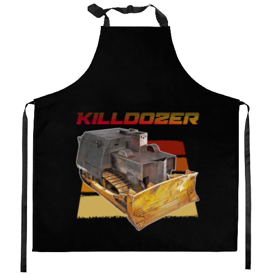 Killdozer Kitchen Aprons