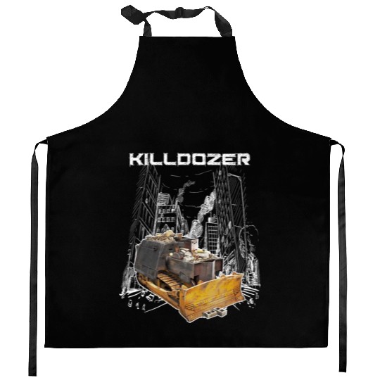 Killdozer Kitchen Aprons