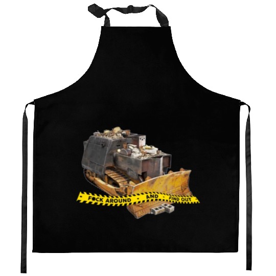 Killdozer Kitchen Aprons