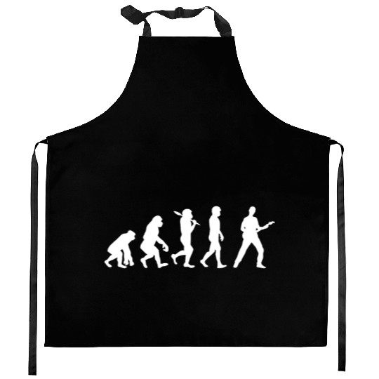 Evolution guitar bassist Kitchen Aprons
