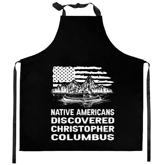 Columbus Day 1492 Kitchen Aprons