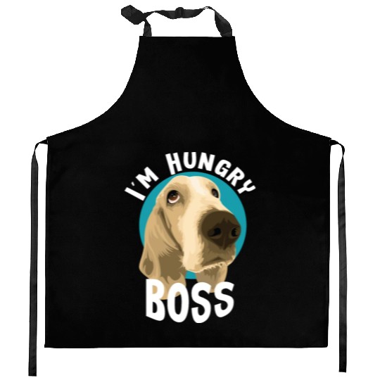 Bloodhound Boss Funny Dog Owners Pet Lover Gifts Kitchen Aprons